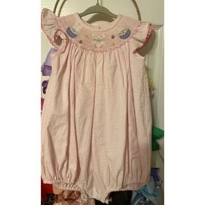 SOLD SEERSUCKER STELLY BELLY EASTER BUBBLE